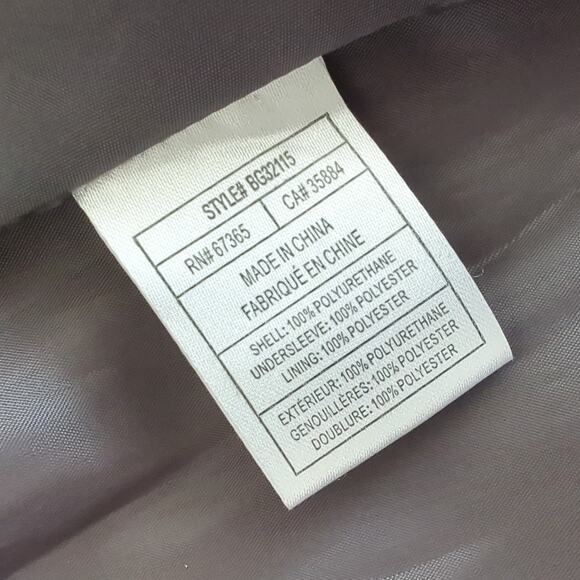 NWT BB Dakota Women's Lander Vegan Leather Gray Jacket XS Knit Undersleeve $104 - Picture 7 of 14